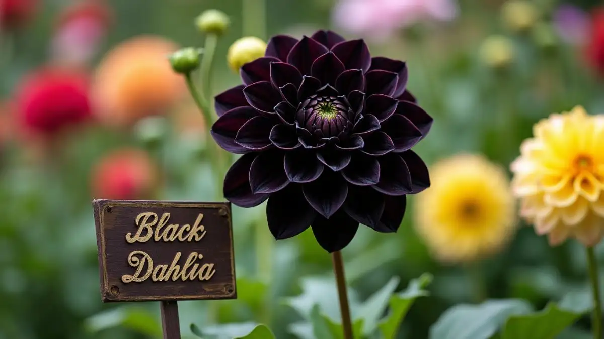 Black Dahlia Plant