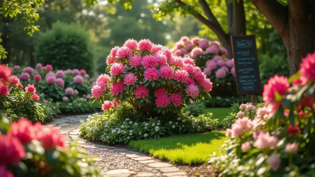 landscape ideas for rhododendrons