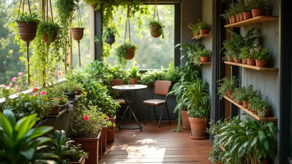 hanging plant stand