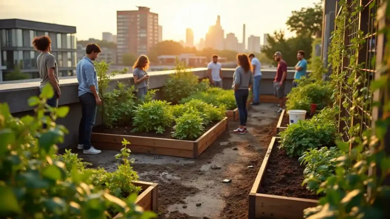 Rooftop Farm Construction